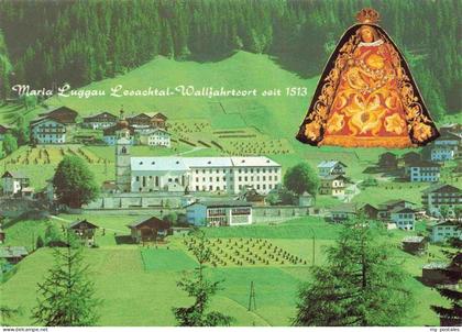 Maria-Luggau Kaernten AT Servitenkloster Wallfahrtsort im Lesachtal Heiligenfigu