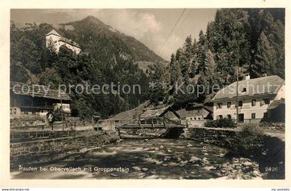 Obervellach Kaernten mit Groppenstein