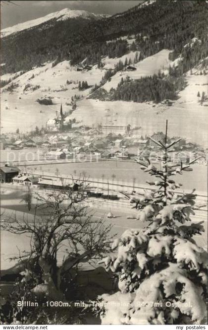 Sillian Tirol Winterpanorama mit Thurnthaler Hochpustertal