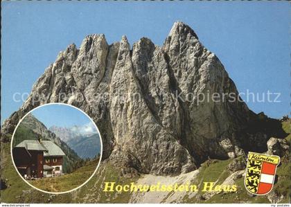 St Lorenzen Lesachtal Hochweisstein Haus mit Monte Chiadenis
