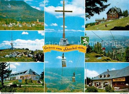 St Radegund mit Schoeckel Alpengasthof Kreuz Seilbahn Stubenberghaus Norlift Ber