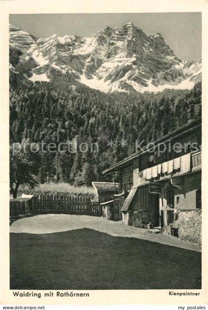Waidring Tirol mit Rothoernern