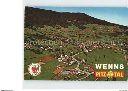 Wenns Pitztal Tirol Fliegeraufnahme