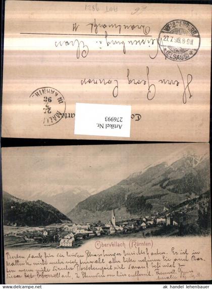 276993,Obervellach Totale Bergkulisse