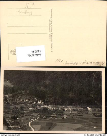 415754,Oberdrauburg Totale Fliegeraufnahme