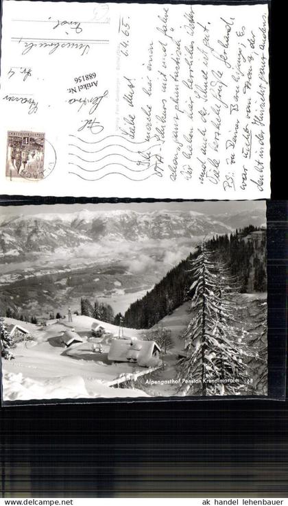 688156 Alpengasthof Krendlmaralm bei Spittal an der Drau