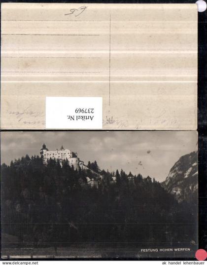 237969,Festung Hohen-Werfen b. Werfen