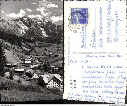 437728,Dienten am Hochkönig Teilansicht Bergkulisse