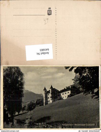 641683,Hofgastein Bad Hofgastein Weitmoser Schlößl