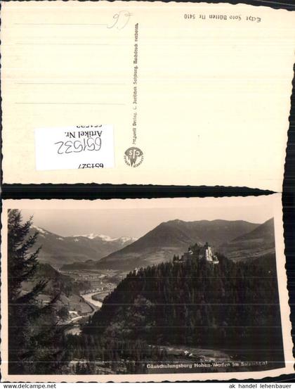 651532,Foto Ak Hohen-Werfen Werfen Salzachtal
