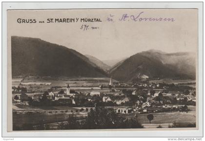 Austria Österreich Sankt Marein Mürztal Steiermark RPPC real photo post card Postkarte Karte carte postale POSTCARD