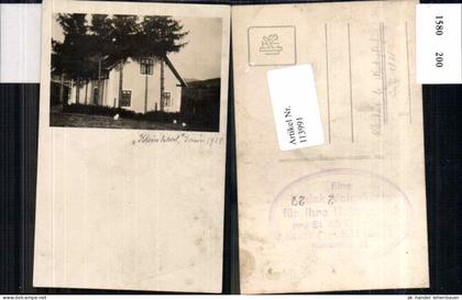 113991,UNIKAT Fotokarte Haus in Kleinhart bei Neulengbach St Pölten 1928