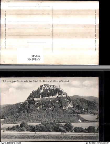 299548,Sankt Veit an der Glan Schloss Burg Hochosterwitz