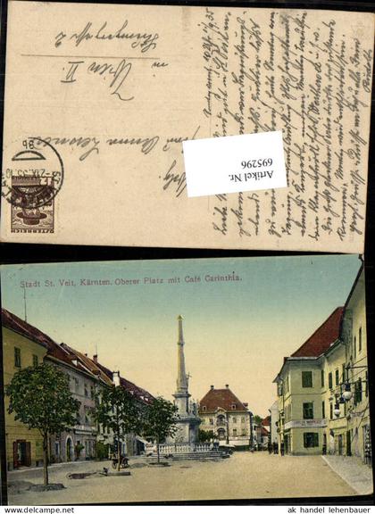695296 St. Veit an der Glan Oberer Platz m. Cafe Carinthia