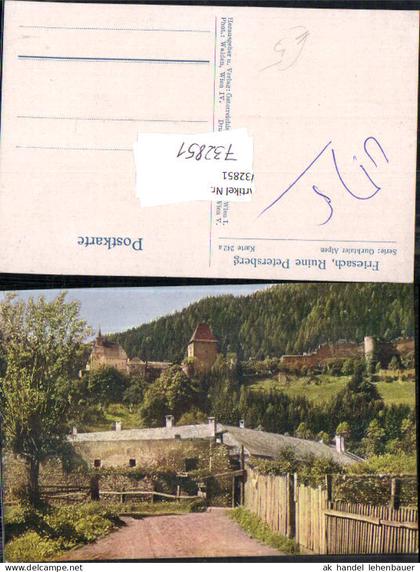 732851 Friesach Ruine Petersberg