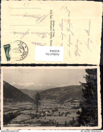 425094,Foto Ak Scheifling Totale
