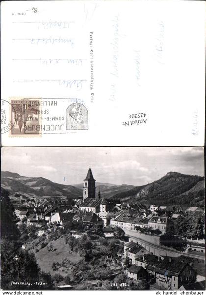 425206,Judenburg Teilansicht