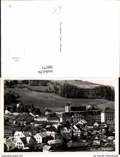 580771,Foto Ak Sankt Lambrecht Ansicht m. Stift St Lambrecht
