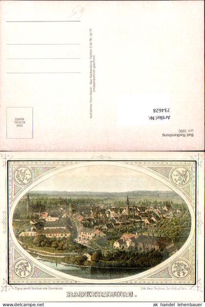 734628 Künstler AK Bad Radkersburg um 1890