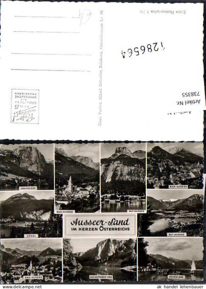 738355 Mehrbild Foto AK Ausserland Altaussee Grundlsee