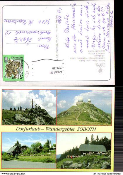 739349 Mehrbild AK Soboth Eibiswald Großer Speikkogel Gipfelkreuz Goldhaube Bodenhütte