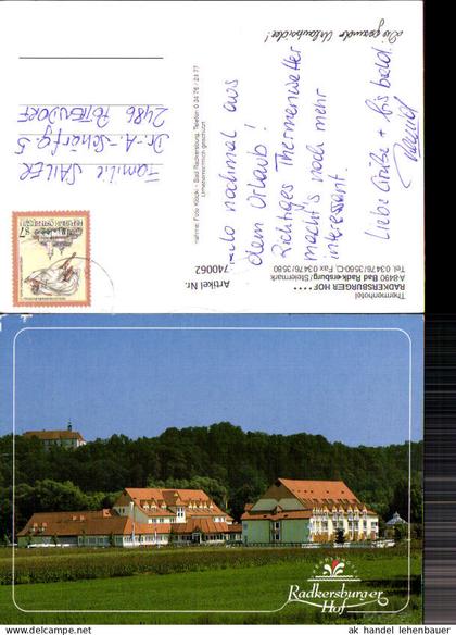 740062 Bad Radkersburg Radkersburger Hof Thermenhotel