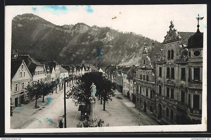 AK Frohnleiten, Platz mit Denkmal