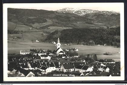 AK Obdach /Stmk., Teilansicht mit Kirche