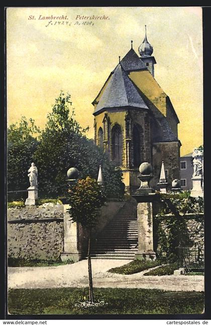 AK St. Lambrecht, Die Peterskirche
