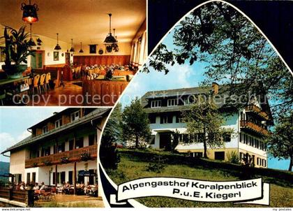 Deutschlandsberg Alpengasthof Koralpenblick Gastraum Terrasse