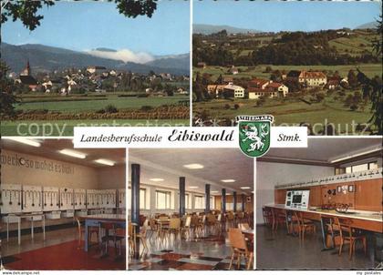 Eibiswald Steiermark Panorama Landesberufsschule Wappen