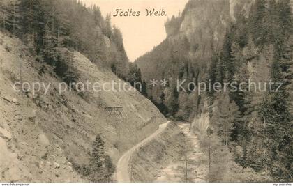 Muerzsteg Totes Weib Naturdenkmal