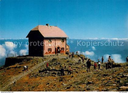 Obdach Schutzhaus am Zirbitzkogel Fernsicht