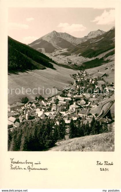 Vordernberg mit Bolster und Griesmauer