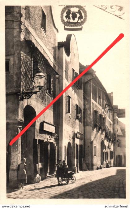 AK Steyr Straßenbild Laden Gasthof ? a Sierning St Valentin Ternberg Ansfelden Bad Hall Haag Enns Linz OÖ Oberösterreich