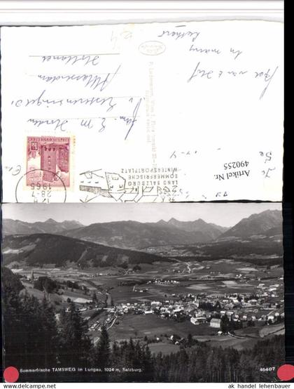 490255,Tamsweg im Lungau Totale Bergkulisse