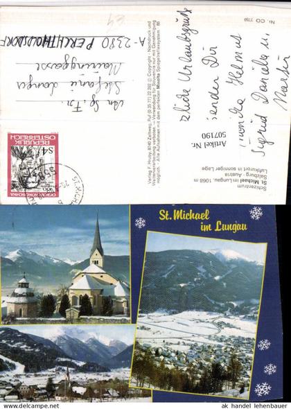 507190,St. Michael im Lungau Totale Kirche Mehrbildkarte
