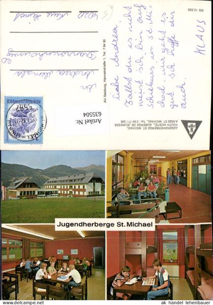 635504,Mehrbild Ak St Michael im Lungau Jugendherberge Youth Hostel