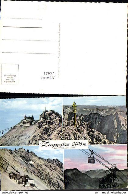 722821 Zugspitze Berggipfel Ehrwald Reutte Bez. Reutte