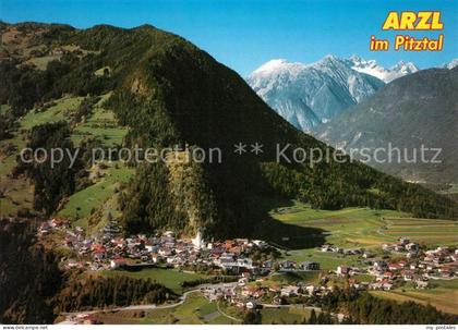 Arzl Pitztal Fliegeraufnahme