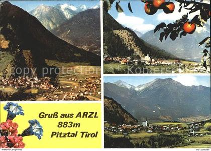 Arzl Pitztal Panoramaansichten