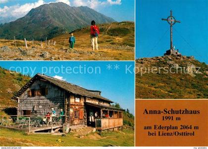 Doelsach Anna Schutzhaus am Ederplan Heimkehrerkreuz
