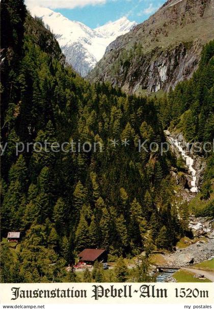 Hinterbichl Praegraten Jausenstation Pebell Alm