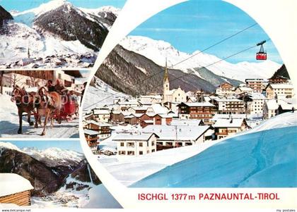 Ischgl Pferdeschlitten Seilbahn