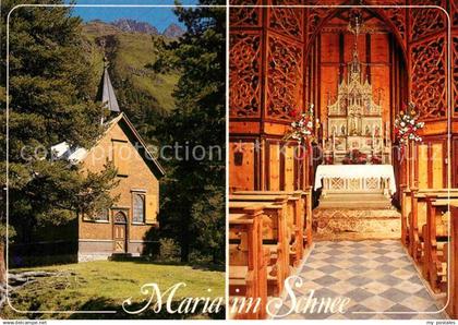 Kaunertal Kapelle Maria im Schnee beim Gepatschhaus