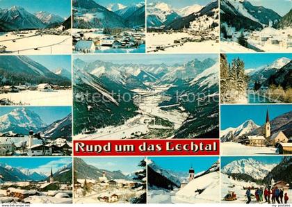 Lech Aschau Rund um das Lechtal Panorama