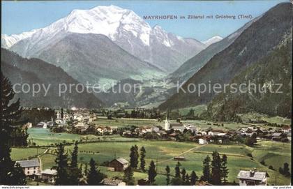 Mayrhofen Zillertal mit Gruenberg