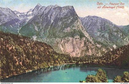 Oetz oetz Tirol AT Panorama Piburger See mit Acherkogel