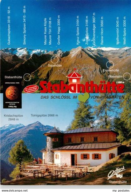 Praegraten Grossvenediger AT Stabanthuette Das Schloessl von Praegraten mit Kris