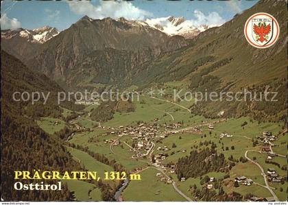 Praegraten Grossvenediger Fliegeraufnahme